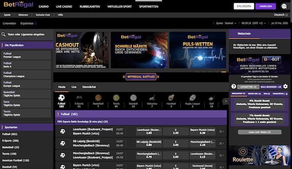 BetRegal Erfahrungen und Test