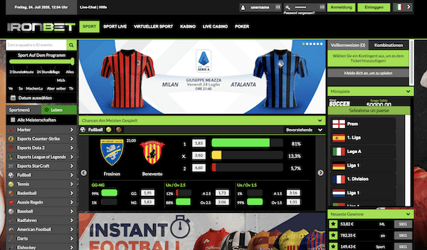 Ironbet Erfahrungen und Test