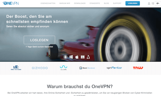 ONEVPN Erfahrungen und Test