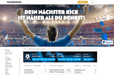 Wunderino Sportwetten